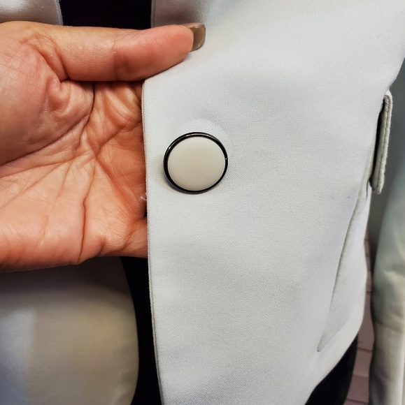 Zara light gray blazer - Picture 4 of 7